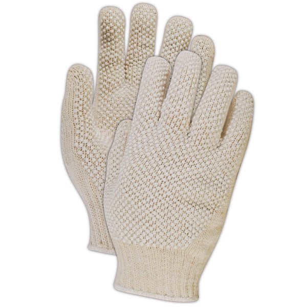 Magid MultiMaster T193P PVC Dotted Knit Gloves, 12PK T193CP